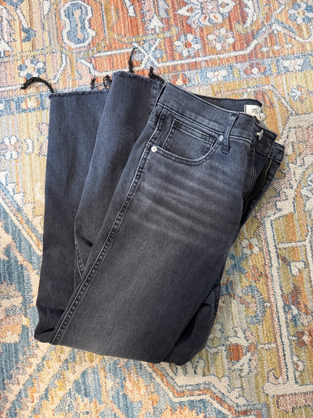 Madewell High Rise Skinny Crop Jeans